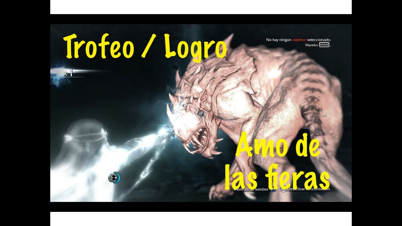 Trofeo Logro / Amo de las fieras / Sombras de Mordor / Ultimate Guías