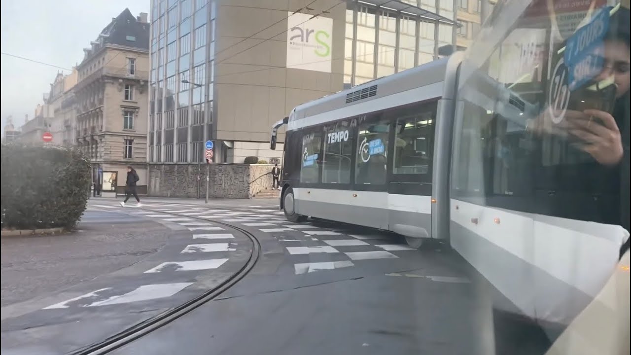 TVR de Nancy - TEMPO 1 - Réseau STAN - De VANDŒUVRE CHU Brabois à ESSEY Mouzimpré