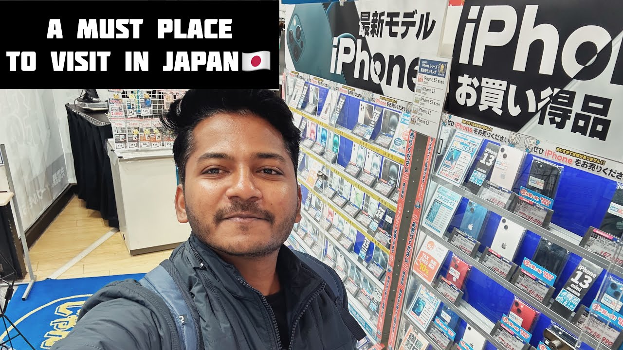 You get iPhones at 3500rs in Japan 🇯🇵 | iPhone | secondhand  | japan #electronicmarket