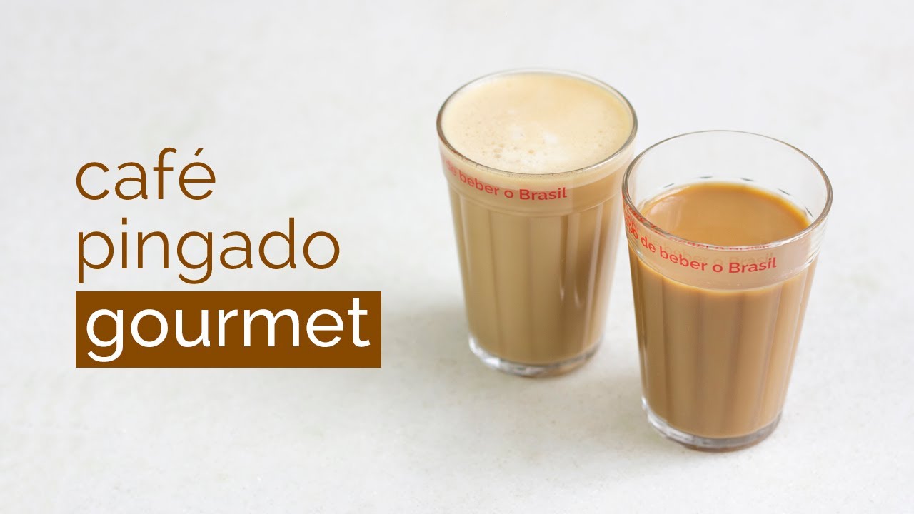 Café com Leite Cremoso - Pingado de Padaria Gourmet