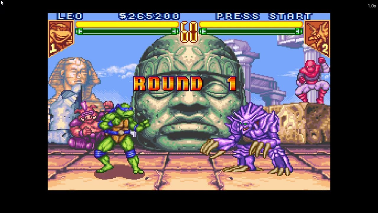 Teenage Mutant Ninja Turtles:Tournament Fighters - Longplay