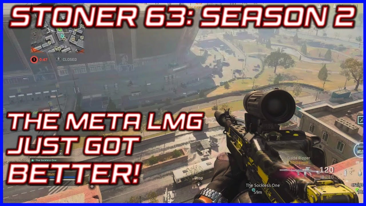 This Stoner 63 LMG Warzone loadout is amazing!