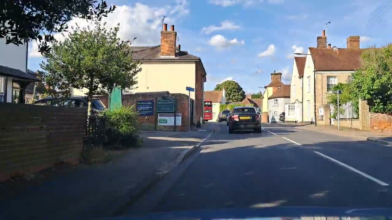 Witham driving test route kelvedon,  (part 1) Albies 1st ever prompted mock test.