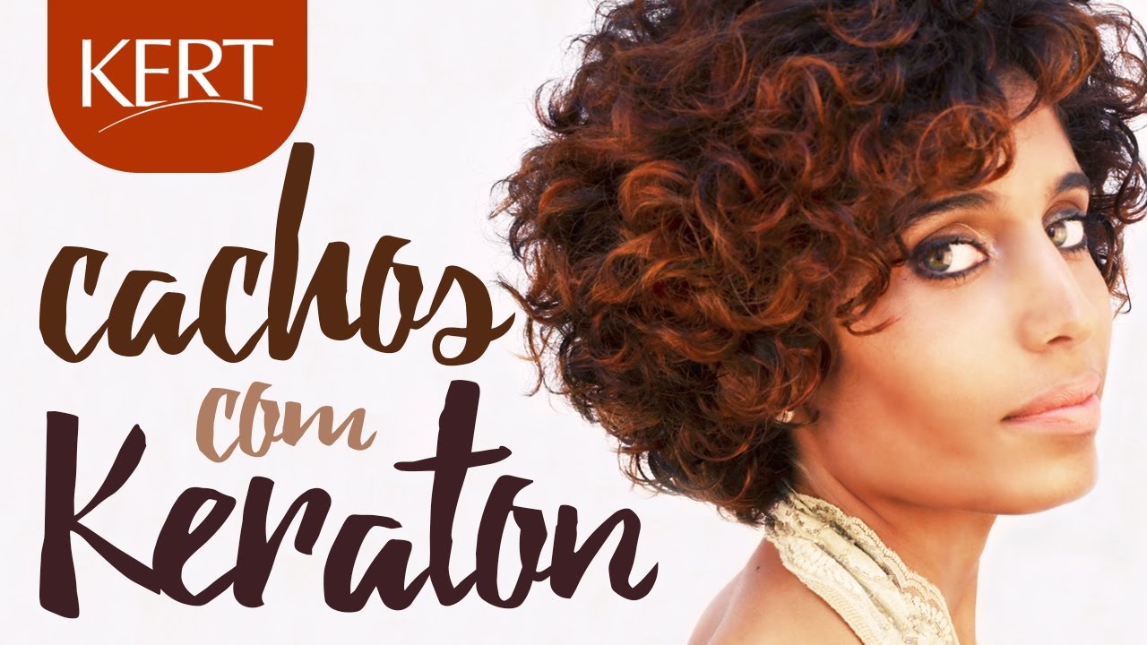 Cachos com Keraton Banho de Brilho Canela - Como fazer - Hair Painting - Cabelos Coloridos - KERT