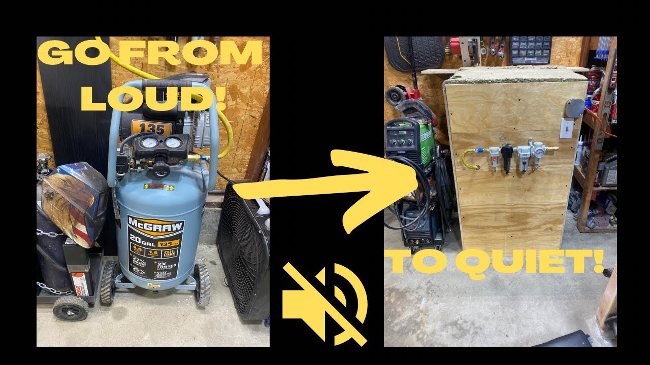 Building a Quiet Box for an air compressor