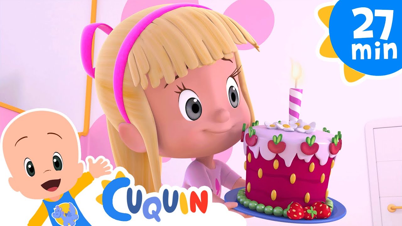 Kleo i Kukin 🎂 Sto lat! 🥳 Najlepsze kreskówki dla dzieci 🎬 Cleo & Cuquin