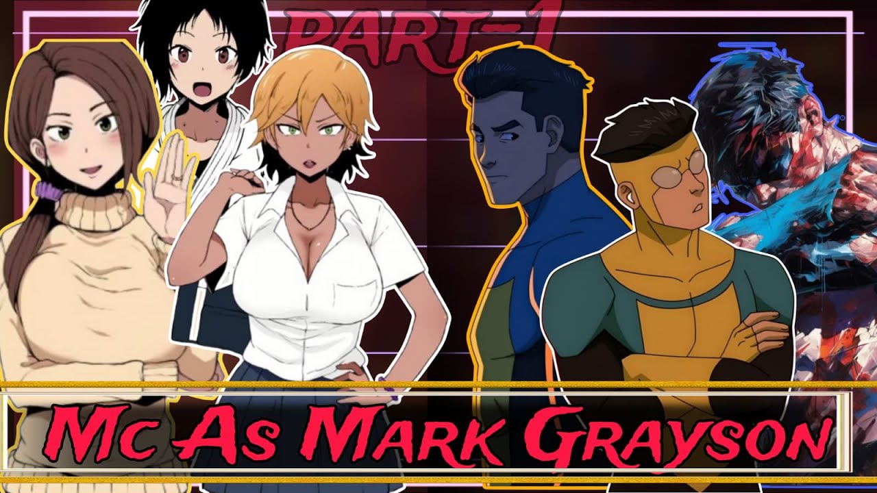 [NTR] Kokujin no Tenkousei Reacts to Mc As Mark Grayson || [ntr x invincible] | Part: 1/? | Gacha  R