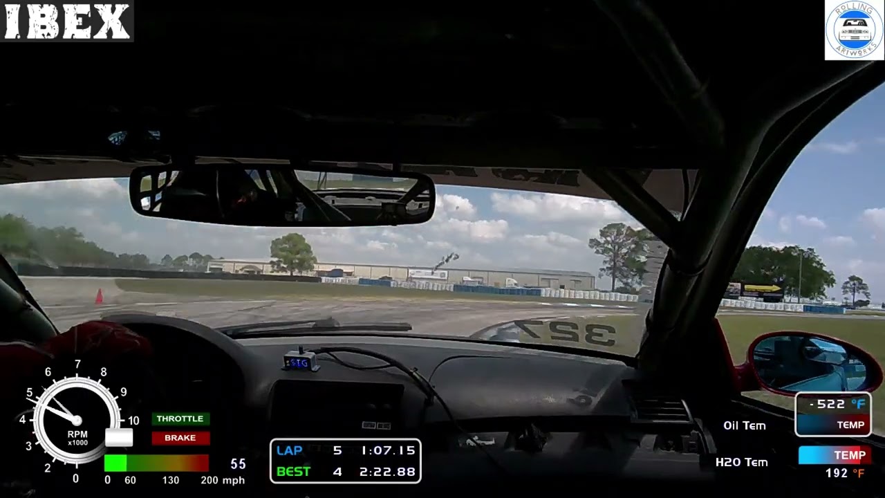 Andrew Bishay E46 M3 Sebring ST3 trim NASA Racing Fastest lap of weekend
