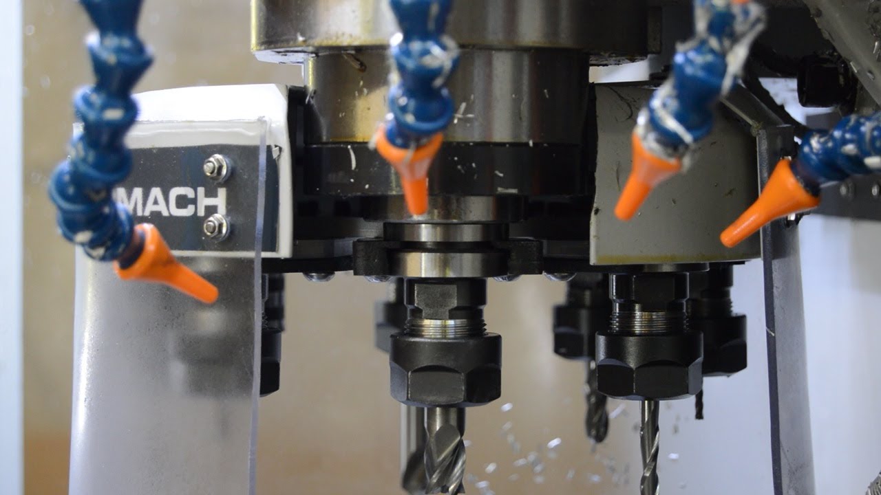 Tormach ATC Continuous Tool Changes Demo ~ 108 Flawless Tool Changes
