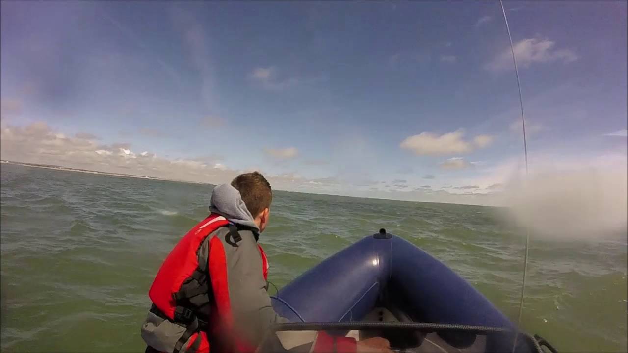 Humber in the solent, Riding the Chop. jul 2016