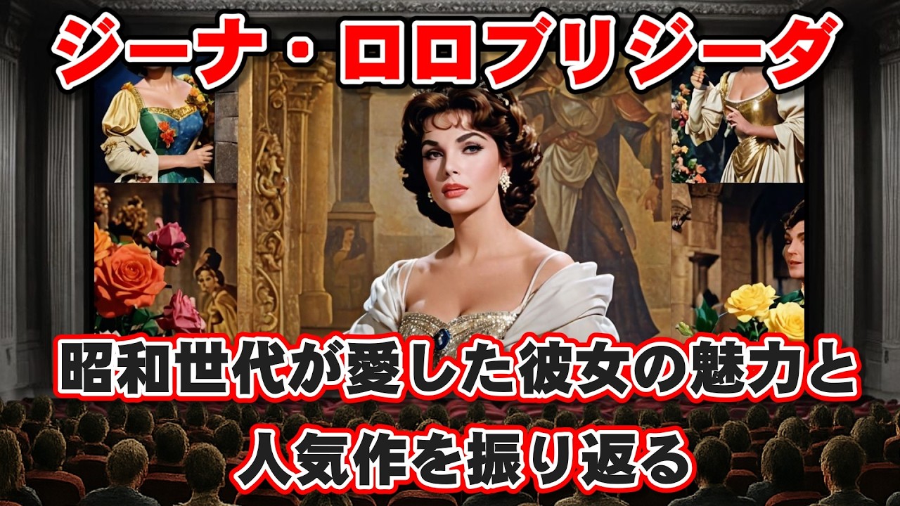 【ゆっくり解説】永遠のディーヴァ、ジーナ・ロロブリジーダ。昭和世代が愛した彼女の魅力と人気作を振り返る