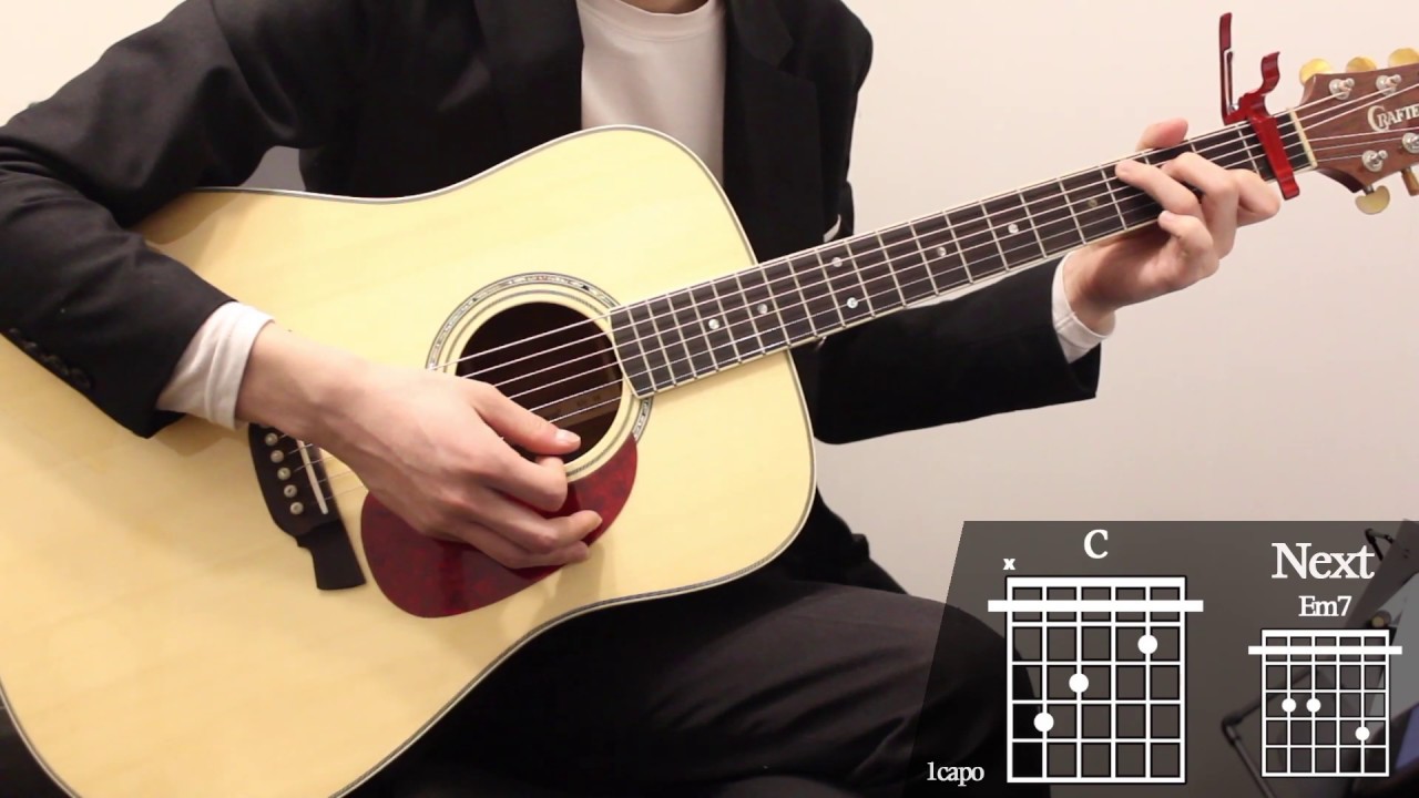 Time Lapse - Taeyeon (태연) Guitar Cover for Beginner Playing by [Musicdrawing]