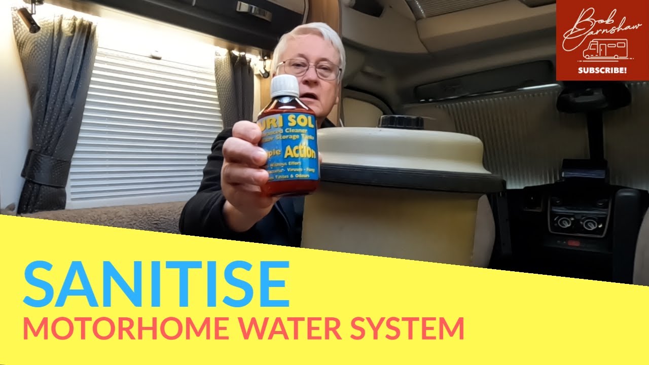 Sanitising The Motorhome Fresh Water System With Purisol