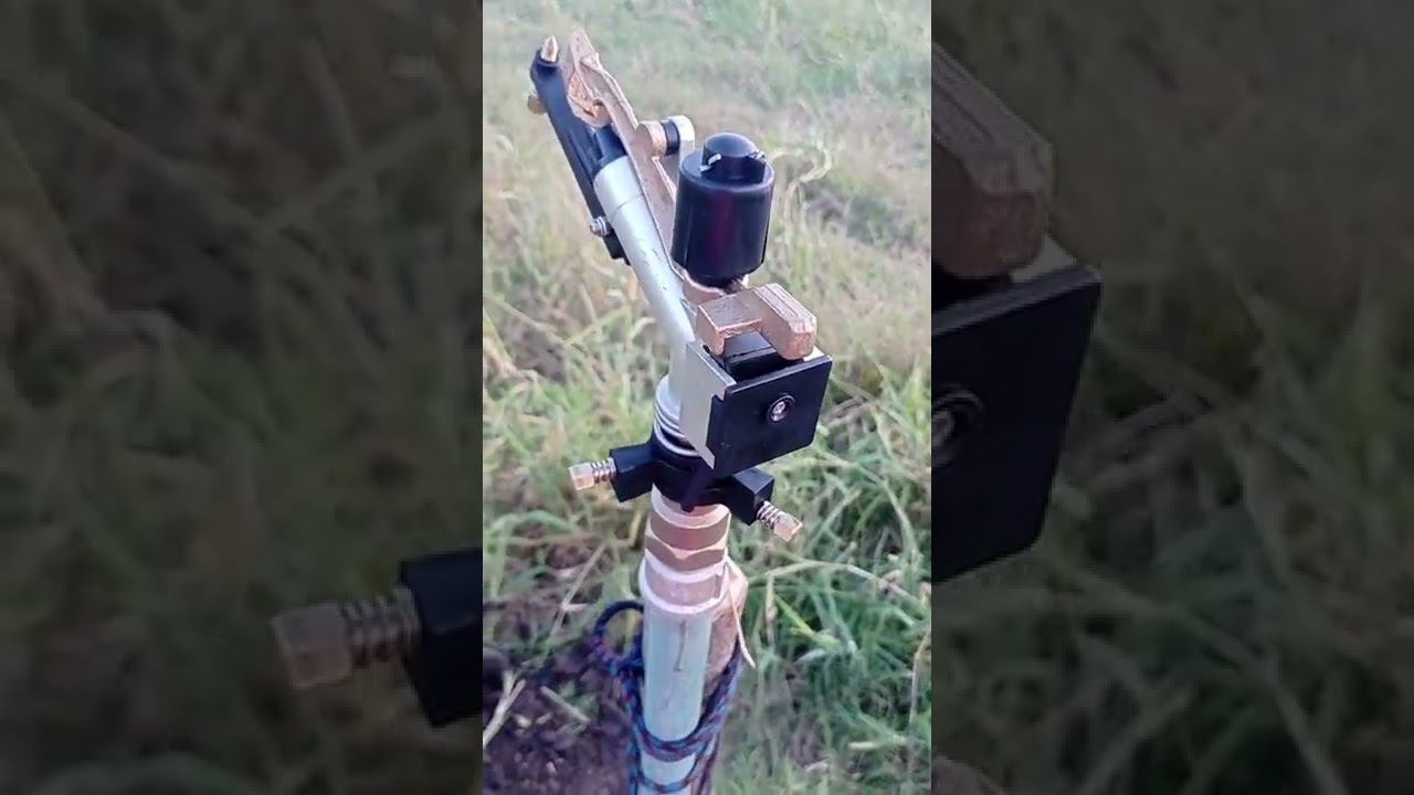 Aspersor Mine canhão 36 metros! vale a pena assistir até o final 🙂