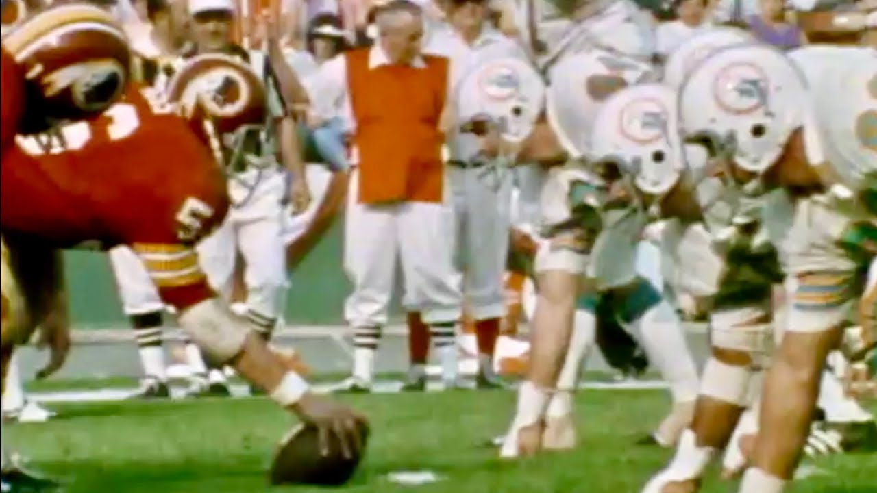 1972 | Miami Dolphins vs Washington Redskins | NFL Super Bowl VII Highlights