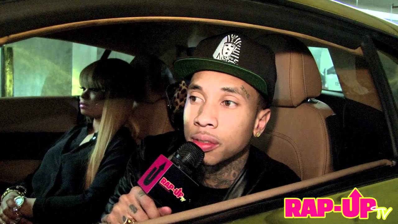Tyga Shows Off Gold Audi R8, Shares Encounter with Mike Tyson
