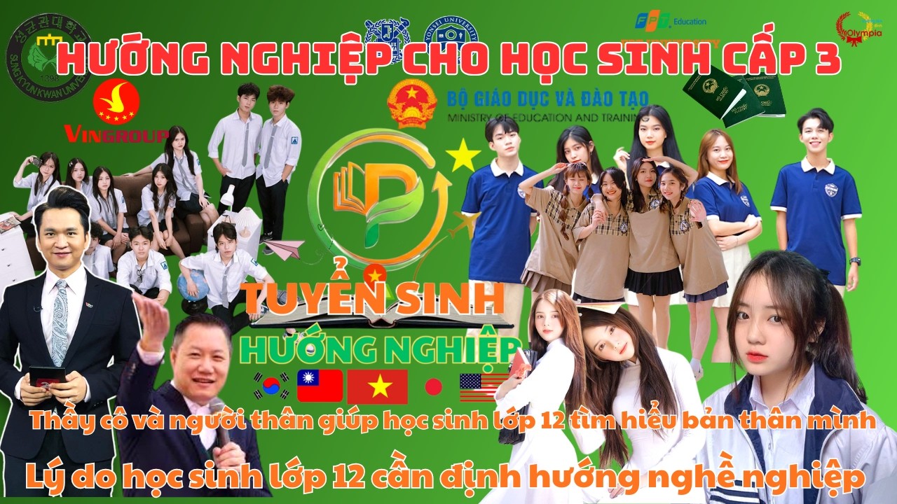 Tuyển Sinh Hướng Nghiệp | Du Học Hàn, Nhật hay Đài Loan? So Sánh 1 Phút Cho Người Bắt Đầu