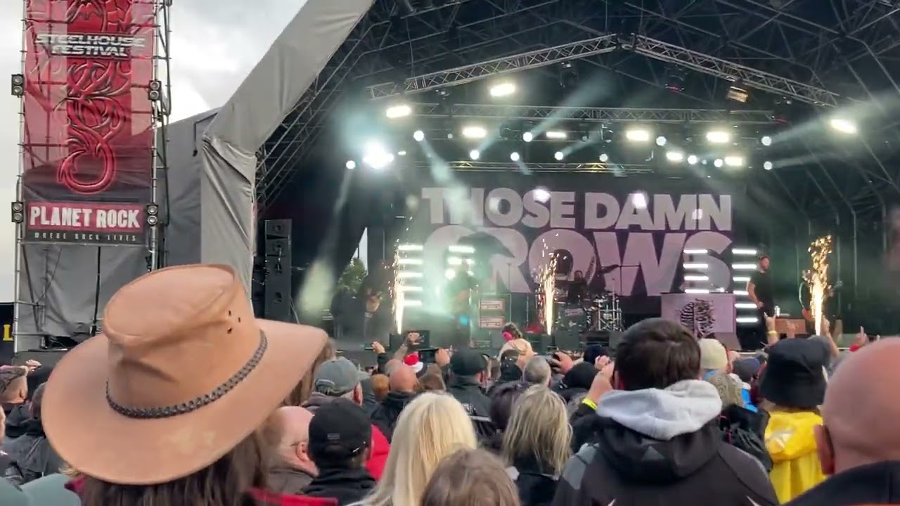 Those Damn Crows - Who Did It - Steelhouse Festival - South Wales - 29/7/23