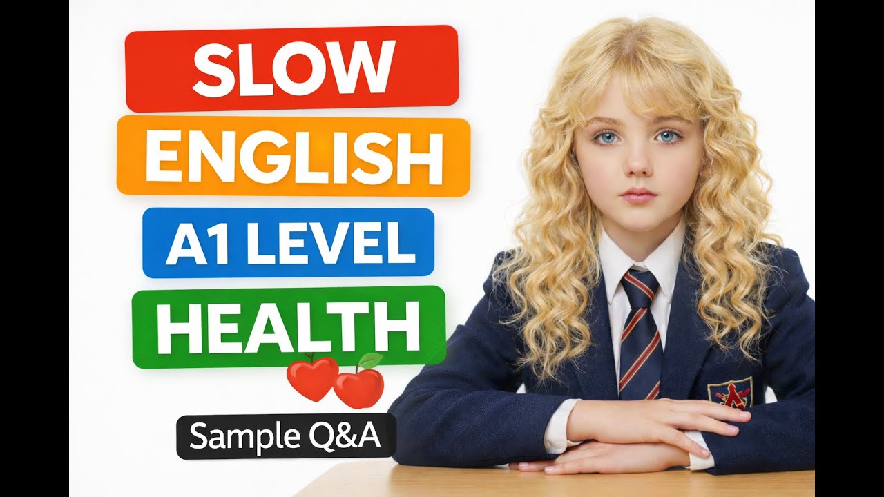 Speaking A1 | Topic HEALTH | Sample Questions & Answers | Cambridge Smart