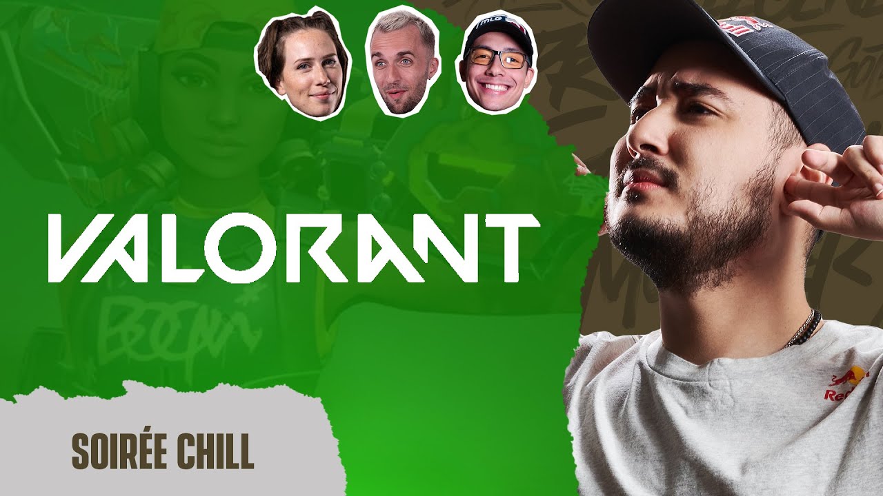 VALORANT AVEC MES COPAINS (ft. Locklear, Camille & Squeezie) - Live Complet GOTAGA