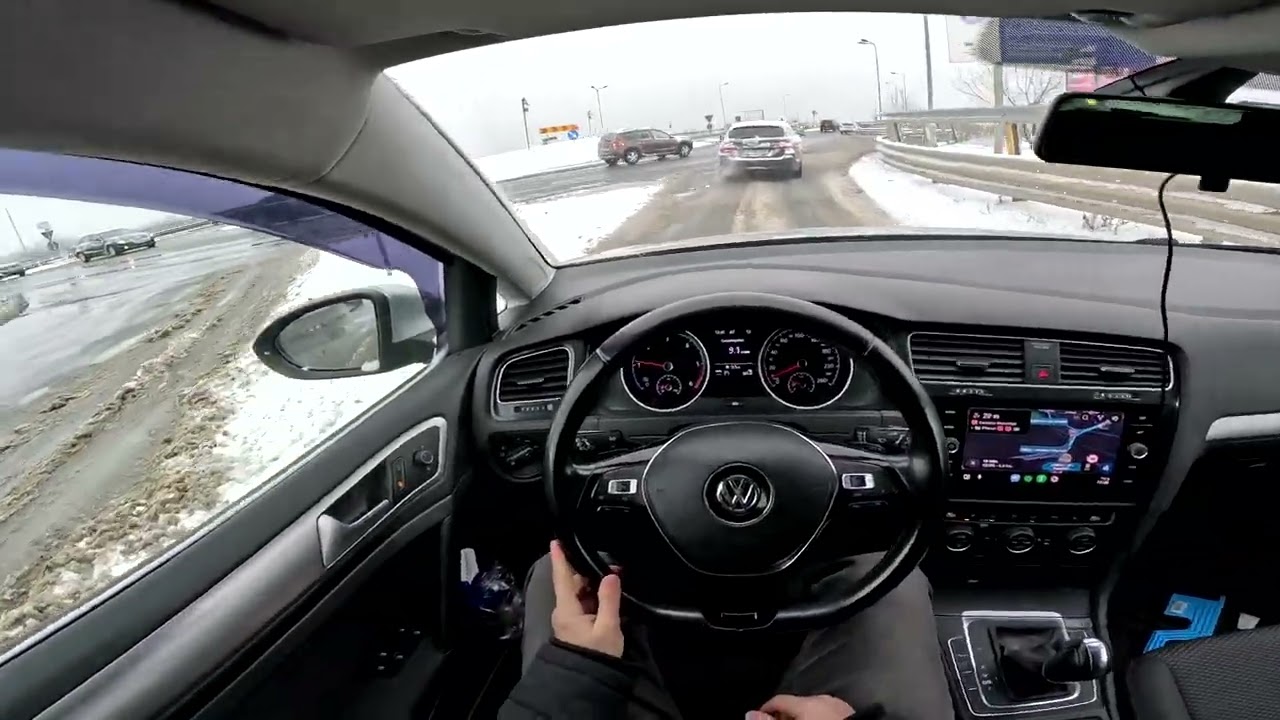 E iarna si a nins in Bucuresti.  | CarVlog 185