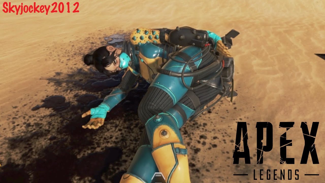 Apex legends all finishers on Wraith (Depths of the void) (request)