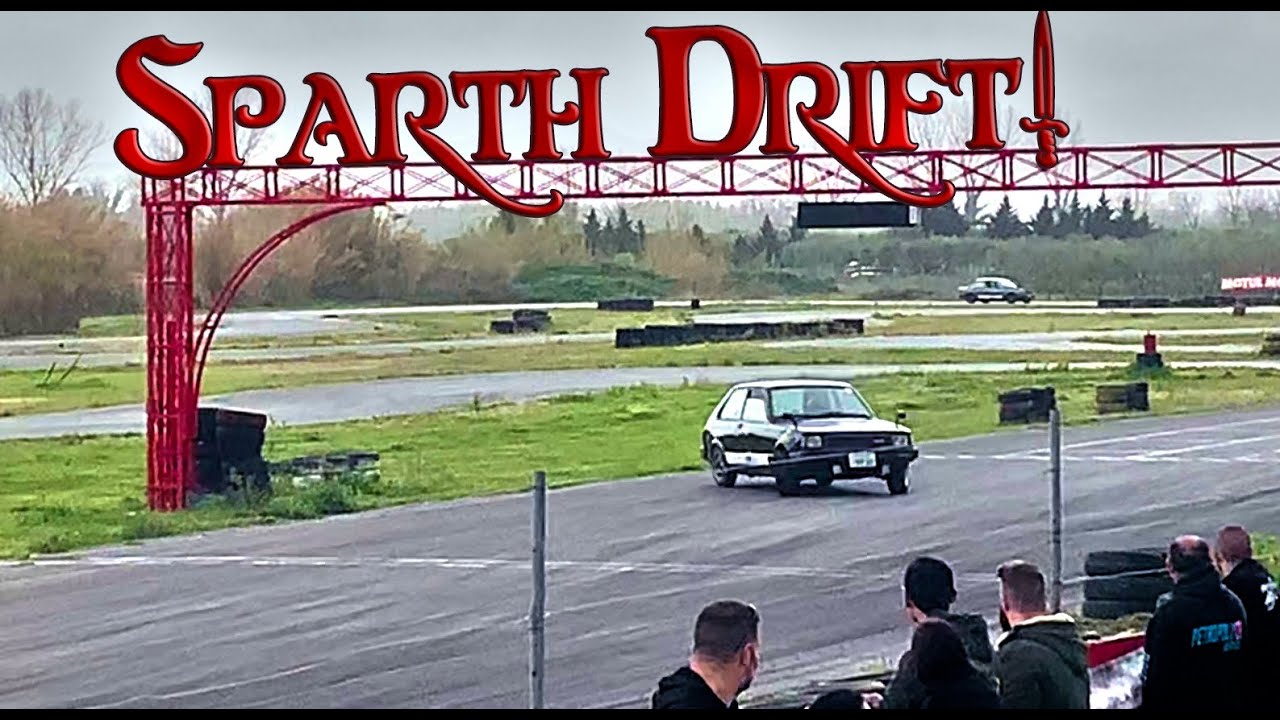 Raw incar drifting Sparth after crash!