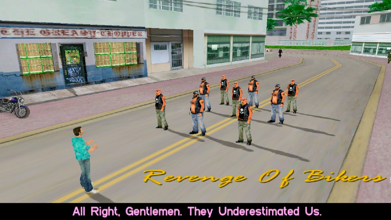 GTA Vice City New Biker Gang Mission