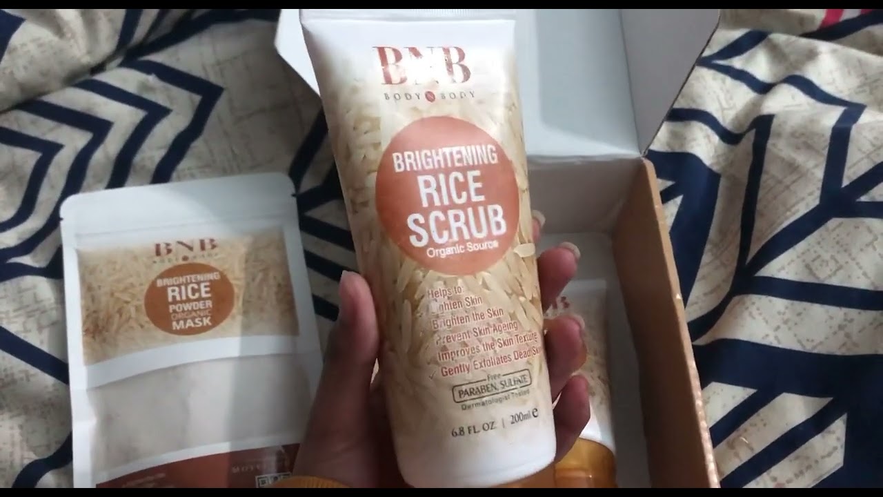 BNB Rice Glow Kit Review || Honest Review