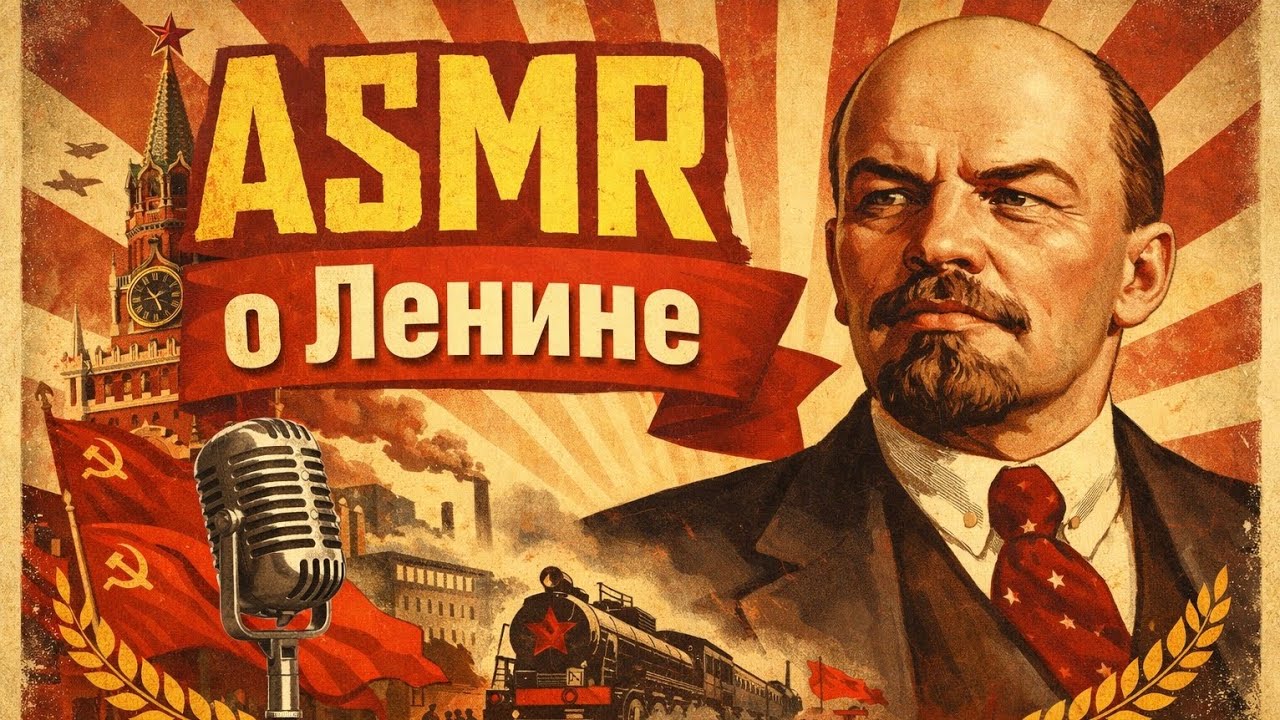 АСМР о Ленине | болталка | ASMR R.E.P.O.