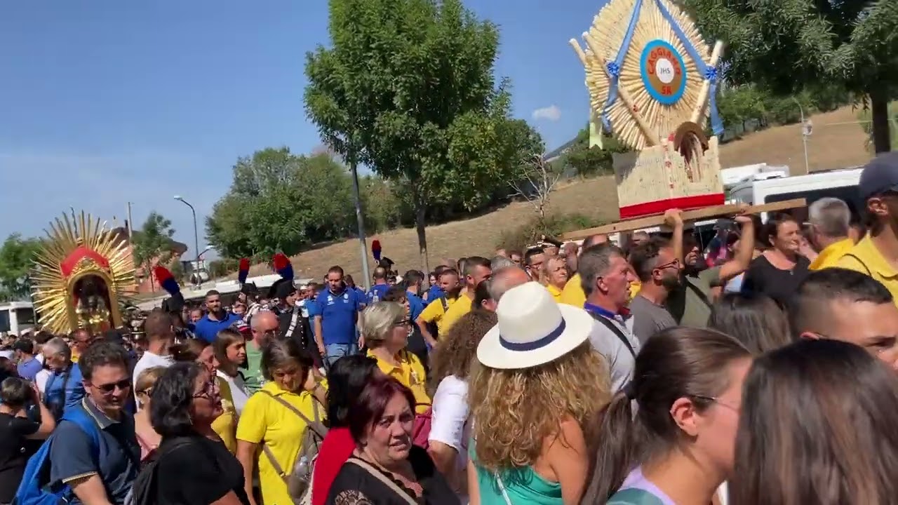 Processione festa della Madonna di Viggiano 1 settembre 2024