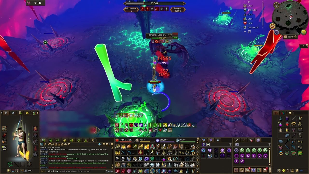 Zamorak 1k, duo 4:12 (Post week 2 nerf)