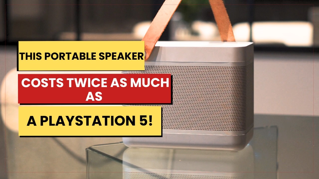 This Portable speaker costs more than 2 PlayStation 5s!