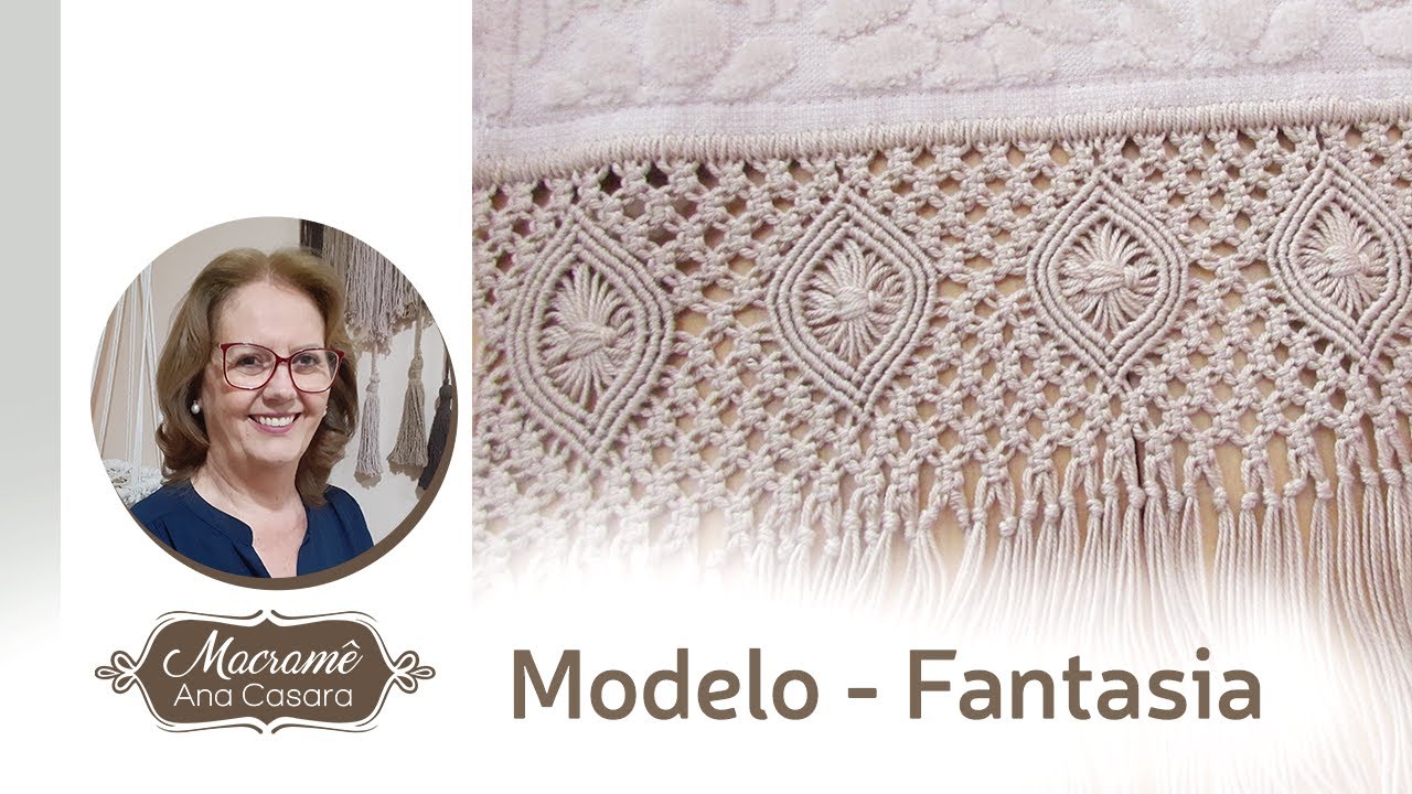 Modelo Fantasia - Macramê Ana Casara