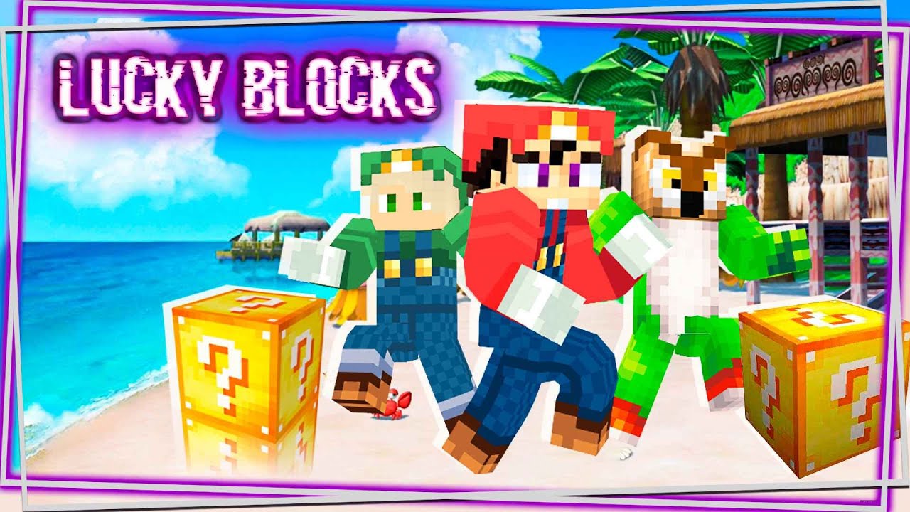 LUCKY BLOCKS en MARIO SUNSHINE