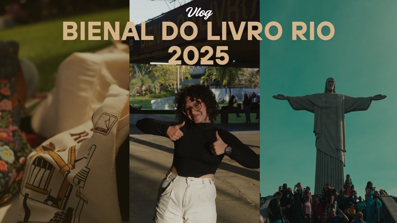 VLOG | BIENAL DO LIVRO RIO 2025: Influenciadores, Estandes e Preços