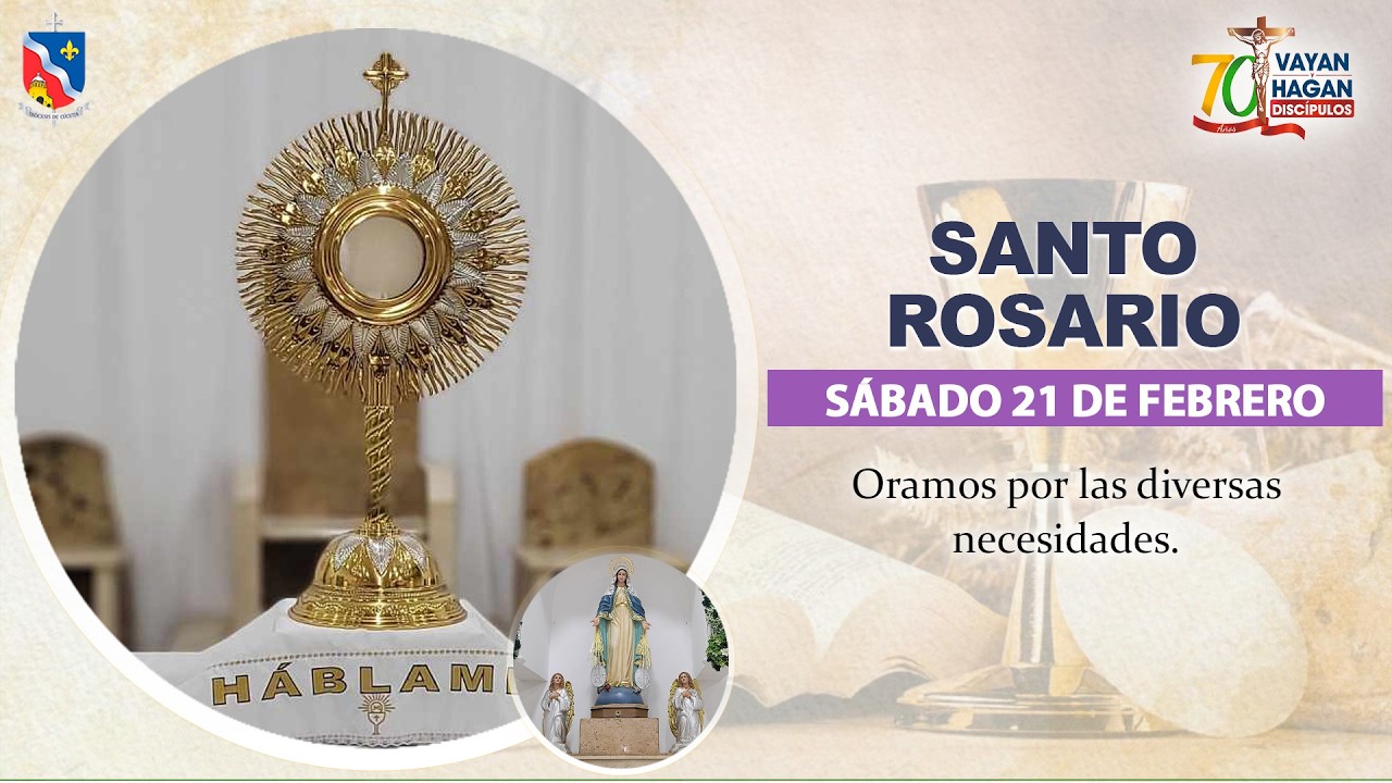 EN VIVO | SANTO ROSARIO - Oramos por las Diversas Necesidades