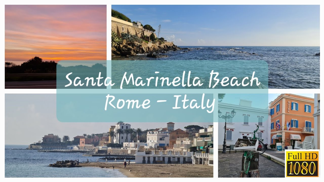 Italy - Beach Santa Marinella - Rome