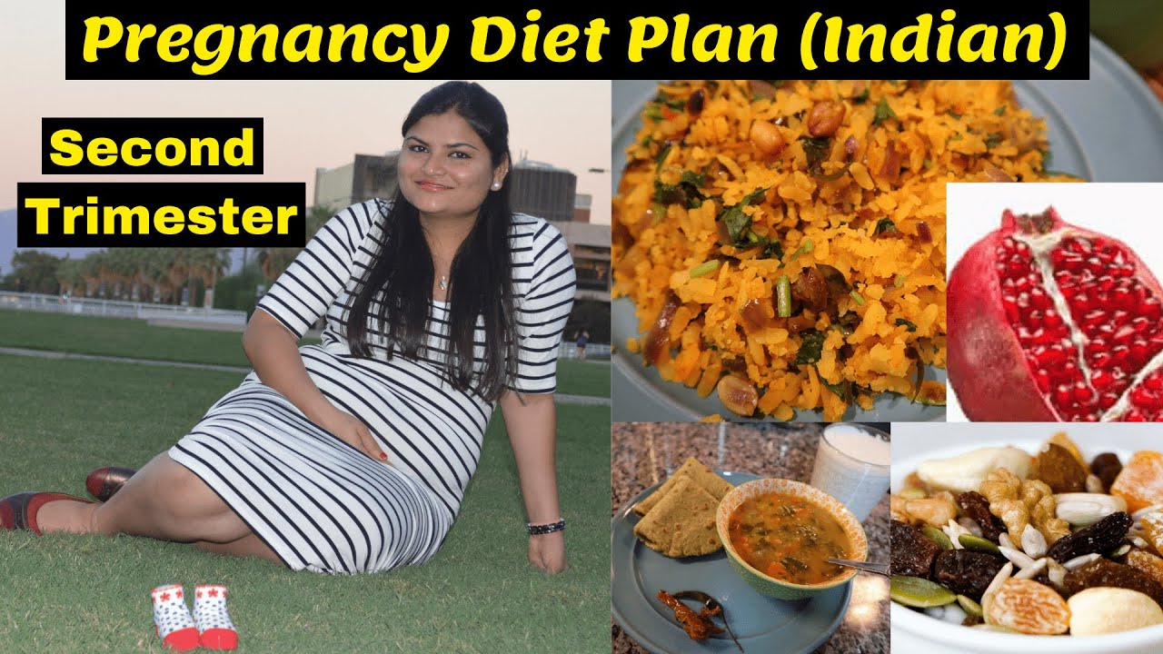 My Pregnancy Diet Plan~Indian Vegetarian Diet Plan for Pregnancy~What I Eat During 2nd Trimester