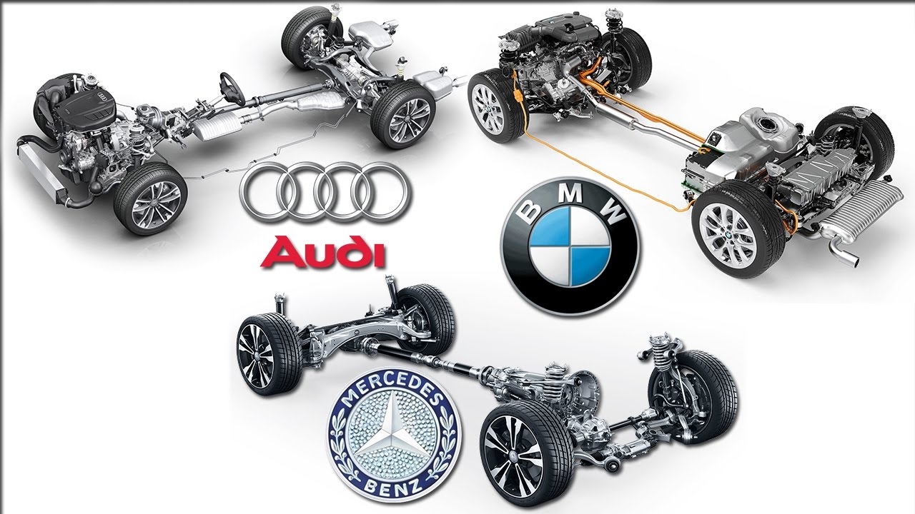 4MATIC против xDrive против Quattro 4X4 System — Mercedes-Benz / BMW / Audi