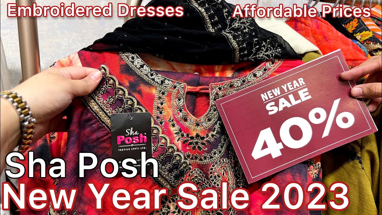 Sha Posh New Year Sale 2023