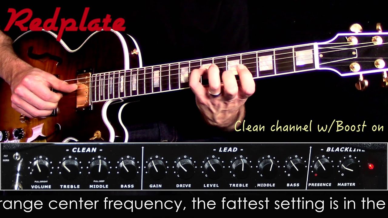 RedPlate BlackLine Amplifier