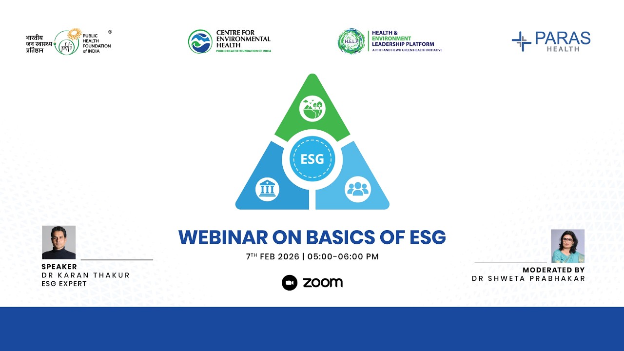 Basics of ESG for Hospitals