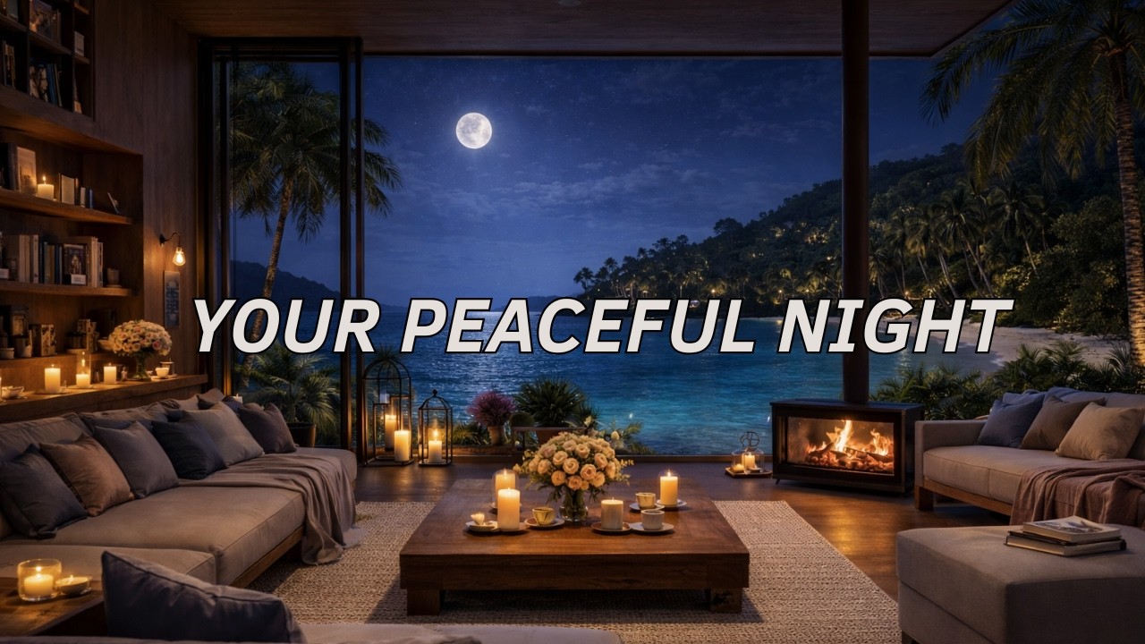 Moonlit Ocean Night — Smooth Jazz & Blues for Deep Relaxation, Sleep & Peace