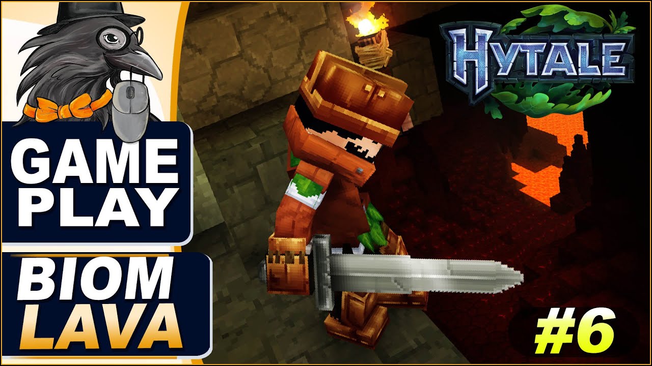 🌋 CZY TO MOJA OSTATNIA WYPRAWA? 🌋 Eksploracja biome lawy w Hytale!