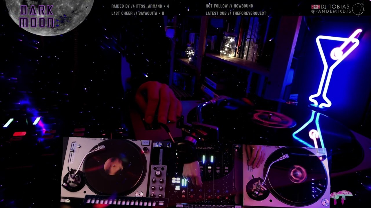 🌘 DARK MOON 🌒  detroit & chicago deep house bangers w/ DJ TOBIAS