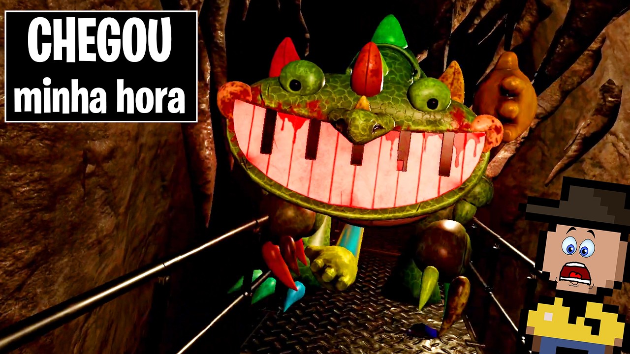 CHEGOU A HORA DO PIANOSSAURO DE POPPY PLAYTIME BRILHAR (Pianosaurus)