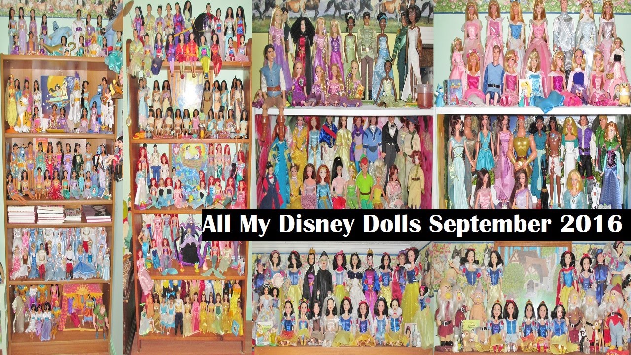 All My Disney Dolls September 2016