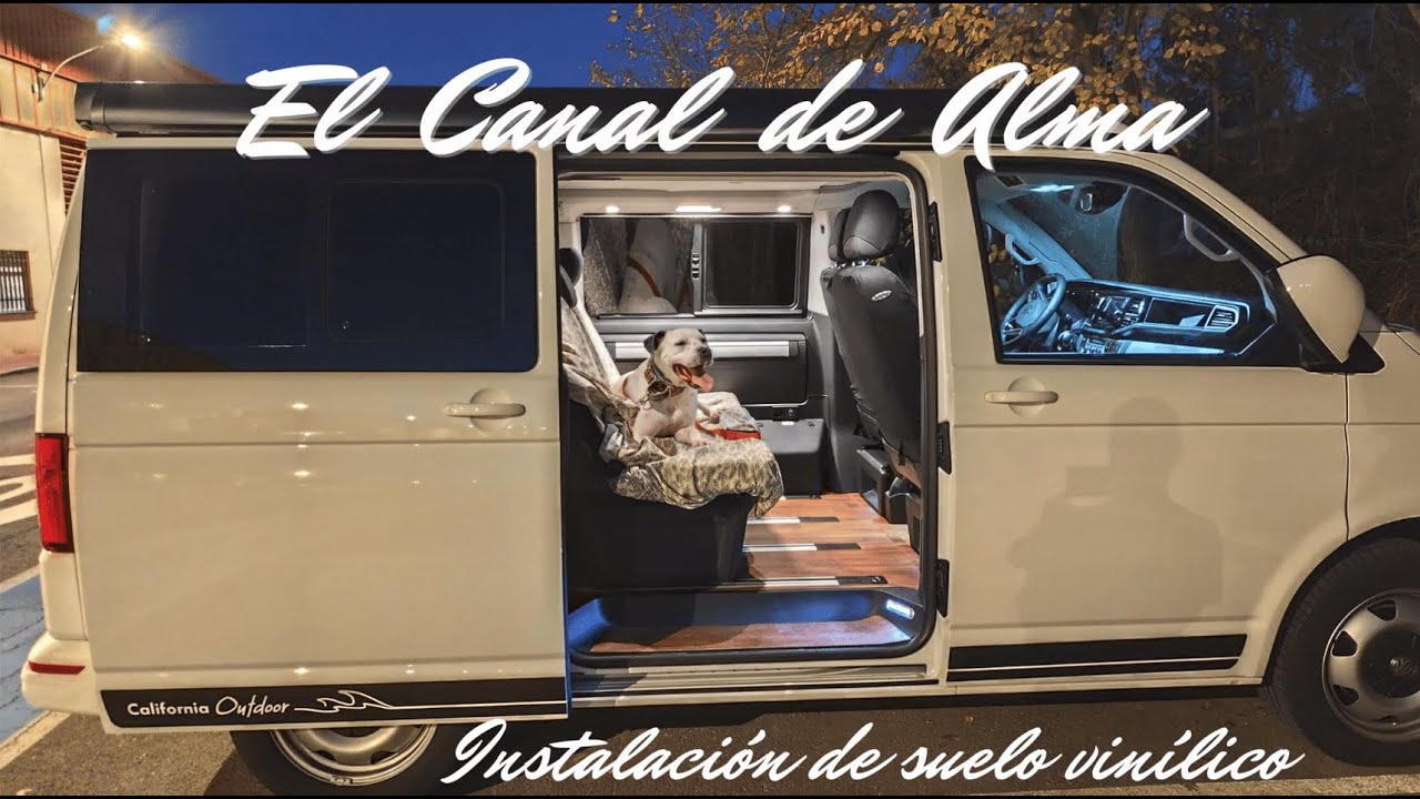 Cómo instalar suelo vinílico en la Volkswagen California Beach Camper T6 1