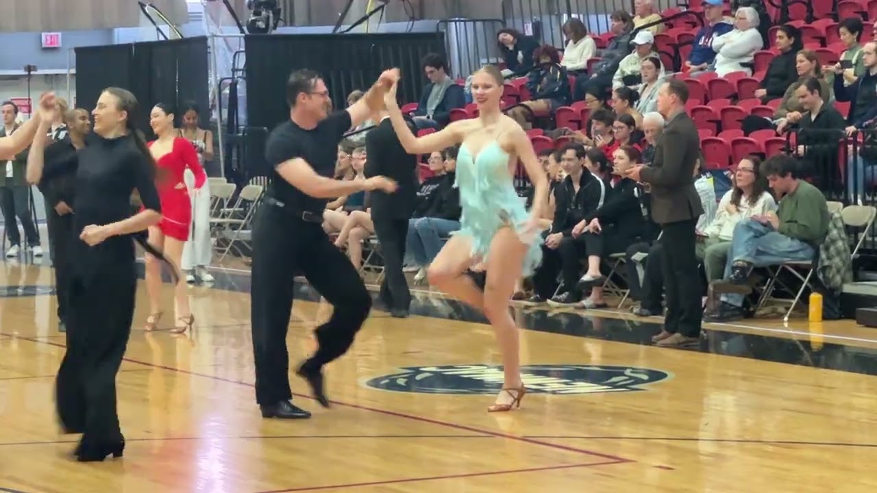 Nate and Martina - MIT 2025 - Silver Jive Semifinal